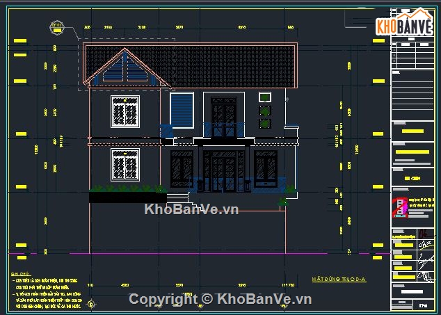 biệt thự 3 tầng 10x12.2m,biệt thự mái thái,mẫu nhà 3 tầng mái thái,biệt thự 3 tầng mái thái,bản vẽ biệt thự 3 tầng,cad biệt thự 3 tầng