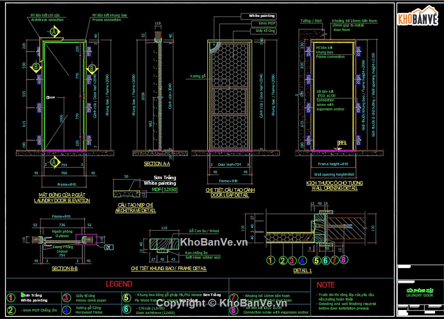 bản vẽ chung cư,chi tiết cửa,chung cư cao cấp,chi tiết cấu tạo cửa,file cad shopdrawing cửa