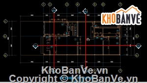 thiết kế nhà hai tầng,File thiết kế,Thiết kế,Bản vẽ chi tiết