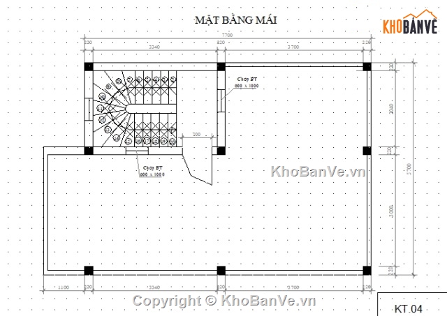 nhà ở 3 tầng 5.7x7.7m,bản vẽ nhà ở 3 tầng,Nhà phố 3 tầng