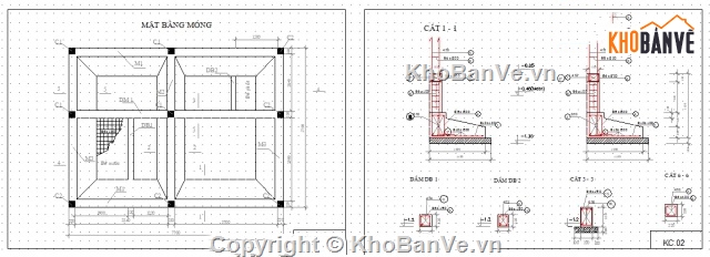 nhà ở 3 tầng 5.7x7.7m,bản vẽ nhà ở 3 tầng,Nhà phố 3 tầng