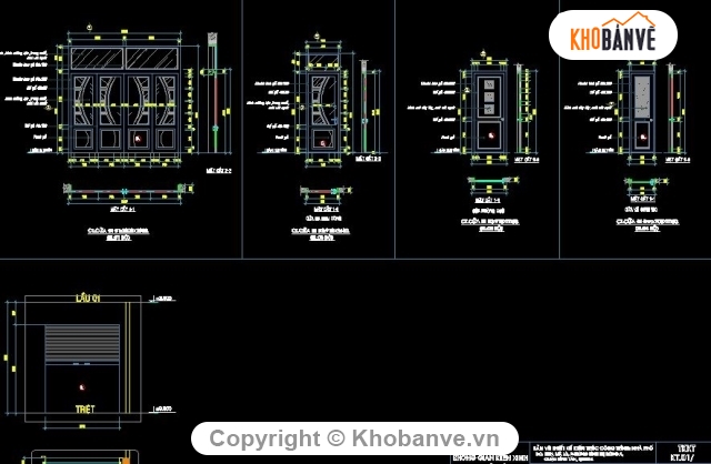 Thiết kế nhà phố,nhà phố 3 tầng rưỡi,nhà 3 tầng có phối cảnh,nhà dân 3.2x17.5m,bản vẽ nhà 3.5 tầng