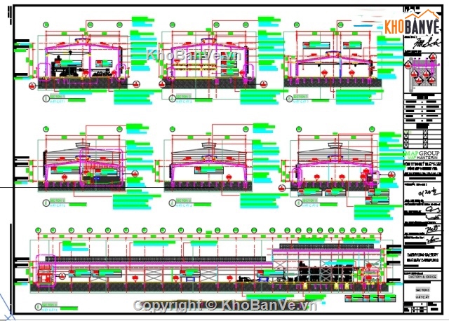 nhà xưởng 40x187m,bản vẽ nhà xưởng,bản vẽ nhà xưởng dự toán,nhà xưởng hạng mục phụ trợ,cad nhà xưởng