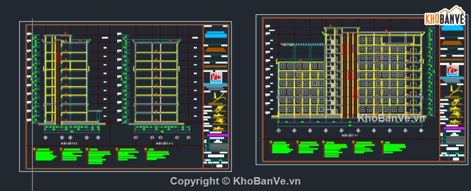 bệnh viện bắc gaing 150 tầng,bệnh viện 5 tầng,bệnh viện file cad