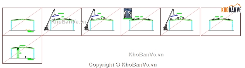 nhà mái xếp,biện pháp thi công nhà mái xếp,BPTC nhà mái xếp