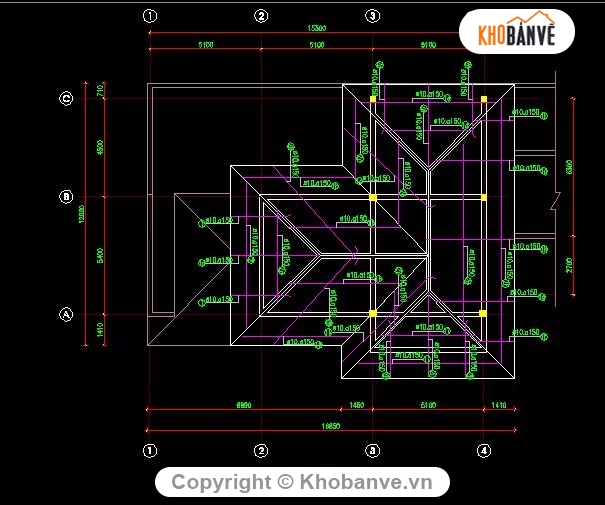 Thiết kế biệt thự,biệt thự 3 tầng,nhà kích thước 35 x 16m,biệt thự 16x35m 3 tầng