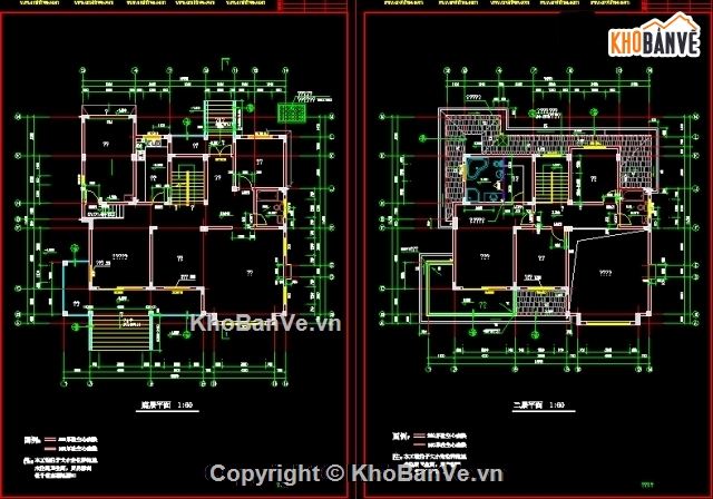 Biệt thự 15.3 x 14.3m,biệt thự 2 tầng,kiến trúc biệt thự,mặt bằng biệt thự,mẫu biệt thự 2 tầng