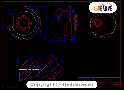 Bản vẽ,Bản vẽ autocad,Dao máy tiện,cơ khí,dao tiện định hình