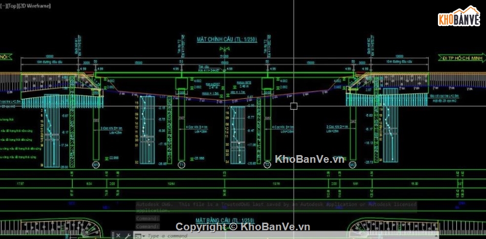 bản lắp ghép,bản vẽ cọc,bản vẽ cầu