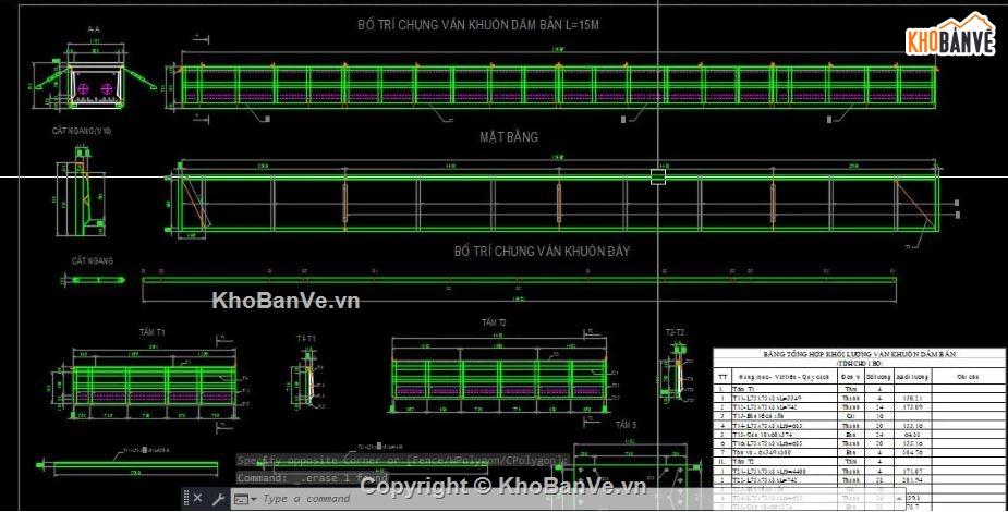 bản lắp ghép,bản vẽ cọc,bản vẽ cầu