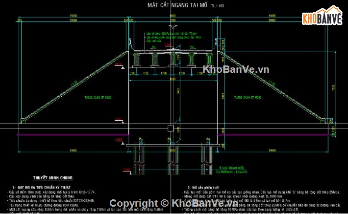 bản vẽ cầu,file cad cầu dầm,cầu dầm,cầu dầm chữ i