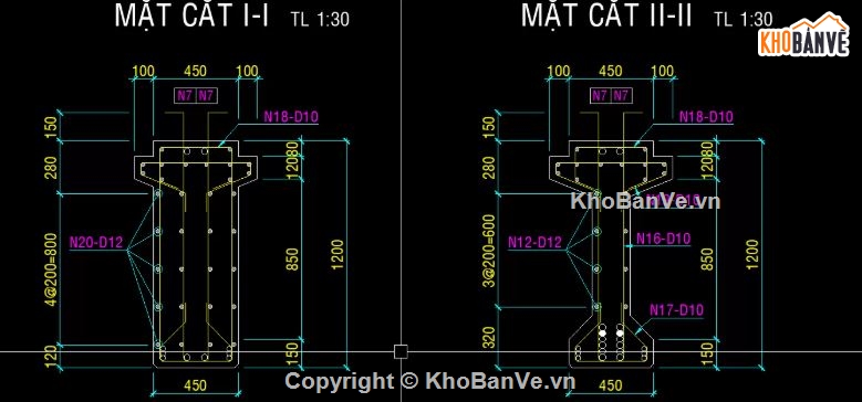 bản vẽ cầu,file cad cầu dầm,cầu dầm,cầu dầm chữ i