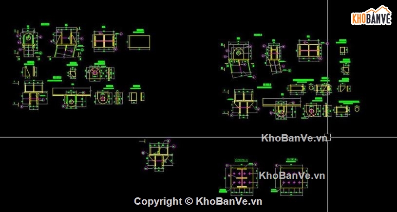 bản vẽ dầm bản,cầu long môn,file cầu dầm
