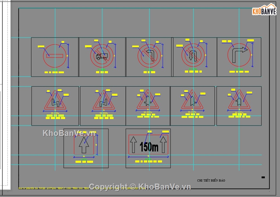 giao thông,biển báo giao thông,File cad,chi tiết biển báo,các loại biển báo giao thông,chi tiết đường giao thông