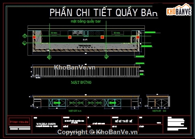 Bản vẽ thiết kế  NỘI THẤT nhà hàng VUVUZELA,Bản vẽ nội thất nhà hàng vuvuzela,bản vẽ CLB bia tươi vuvuzela