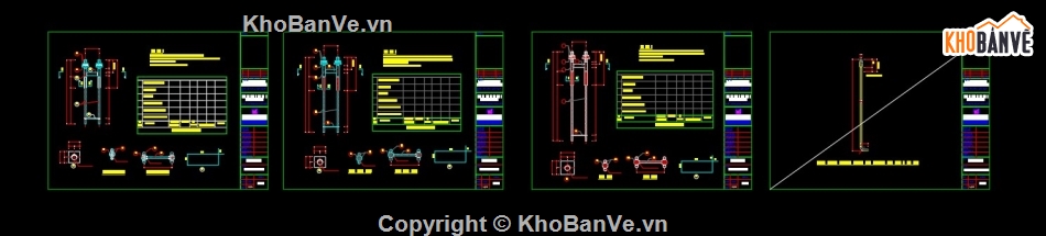 File thiết kế,File cad,thiết kế điện,File cad thiết kế,thiết kế cột,cột điện