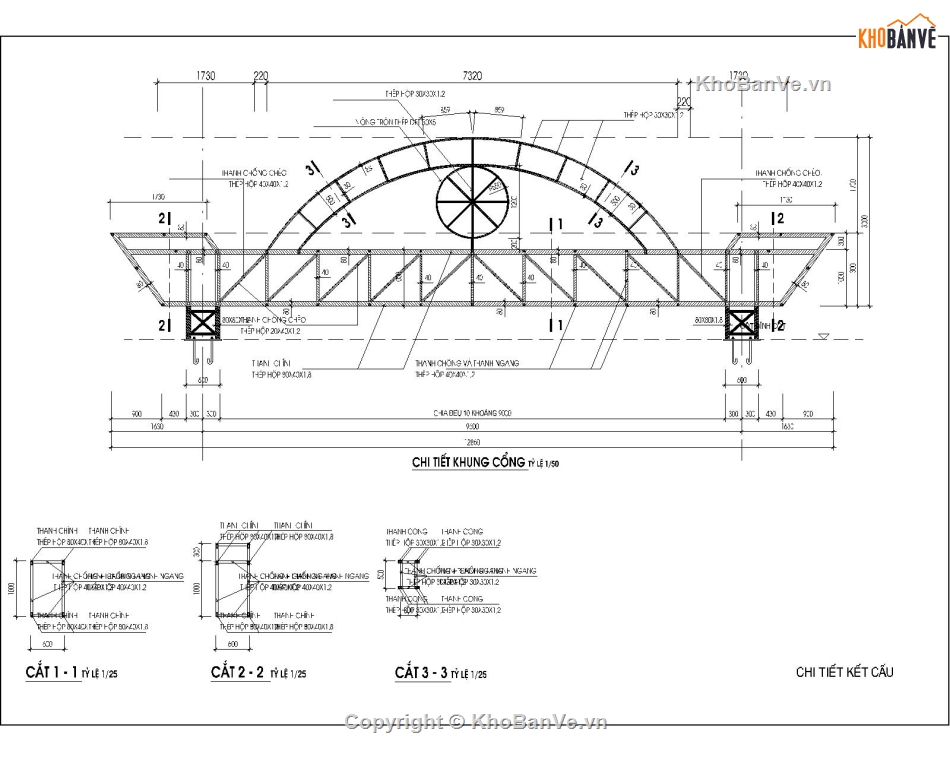 file autocad cổng chào,bản vẽ cổng chào qua đường,bản vẽ cổng chào nông thôn mới