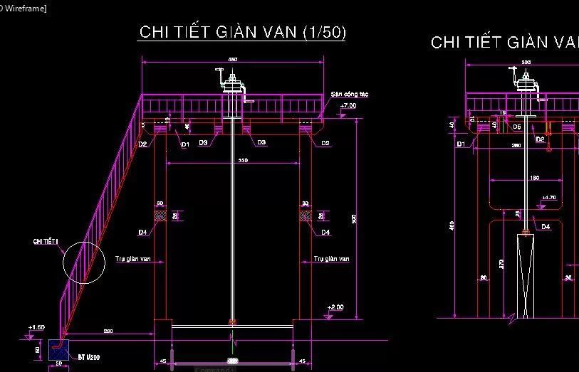 Bản vẽ thủy lợi,cửa van,Bản vẽ cửa cổng,Bản vẽ cửa van thủy lợi