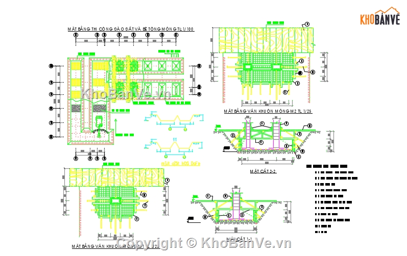 File cad,biện pháp thi công công trình,cad biện pháp thi công cọc,fiel cad biện pháp thi công