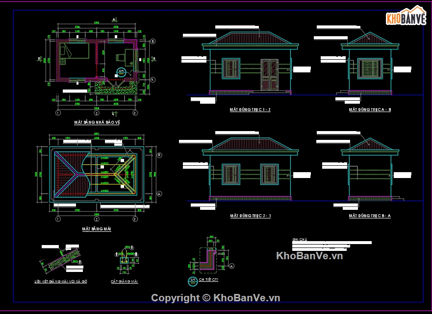 bản vẽ nhà bảo vệ,File cad,nhà bảo vệ,mẫu bản vẽ trường học,mẫu bản vẽ trụ sở cơ quan,dự toán trường học