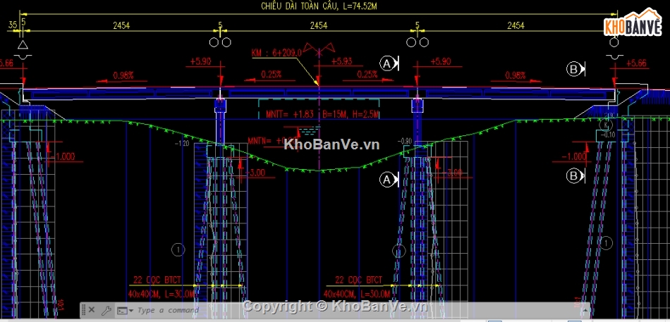 thiết kế cầu,thiết kế cầu tạm,khổ cầu 12m