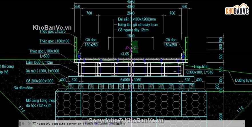 bản vẽ cầu,file bản vẽ cầu dầm,cầu dầm chi tiết