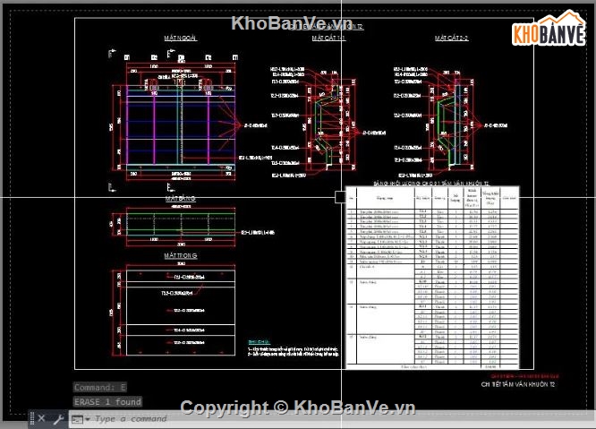 chi tiết dầm I,bản vẽ dầm bản,chi tiết dầm,thiết kế dầm