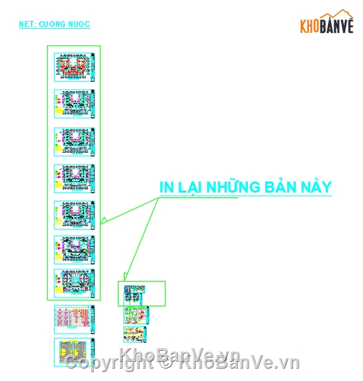 kí túc xá 10 tầng,bản vẽ kí túc xá 10 tầng,file cad kí túc xá 10 tầng