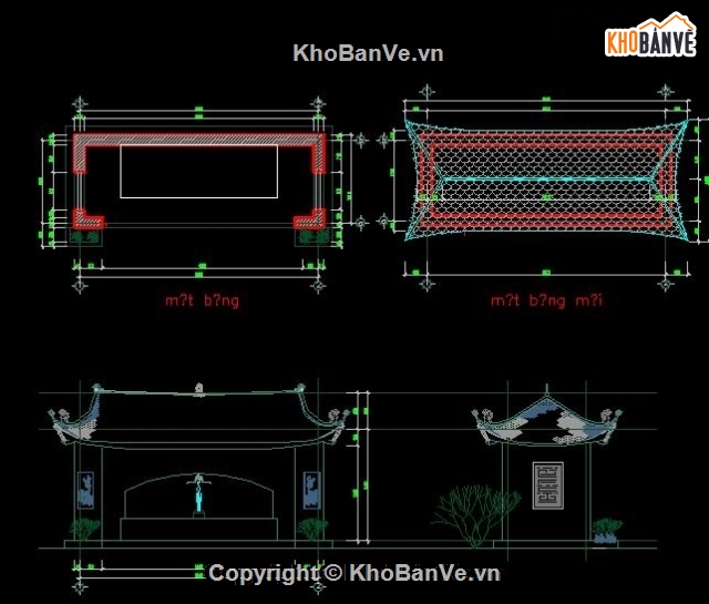 Bản vẽ chi tiết,hoa văn thiết kế lăng mộ,Bản vẽ kiến trúc Nhà,lăng mộ,lăng mộ gia tộc