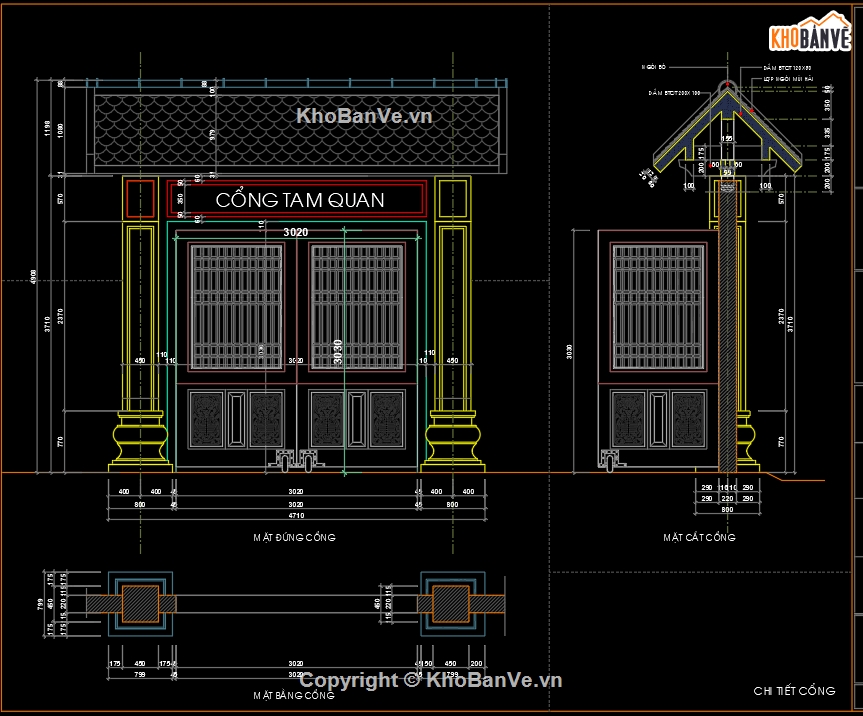 File cad,nhà thờ,File cad nhà thờ họ,cad kết cấu