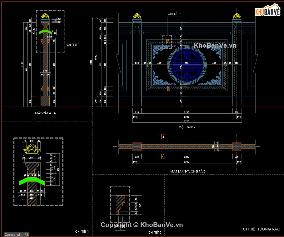 File cad,nhà thờ,File cad nhà thờ họ,cad kết cấu