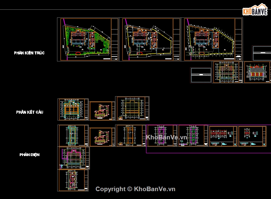 File cad,nhà thờ,File cad nhà thờ họ,cad kết cấu