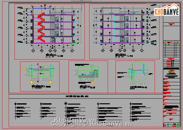 kiến trúc ký túc xá,Kí túc xá công nhân,Kí túc xá 4 tầng,bản vẽ ký túc xá,cad ký tốc xá