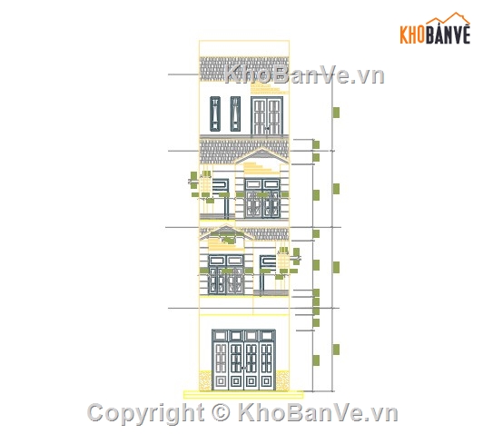 cad nhà phố 2 tầng,cad nhà phố 4 tầng,kết cấu nhà phố,nhà phố 4 tầng,kiến trúc 2 tầng,nhà phố 6 tầng