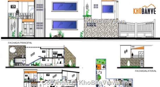 Bản vẽ kiến trúc Nhà,Bản vẽ nhà phố,bản vẽ nhà 2 tầng,thiết kế nhà 2 tầng,mẫu nhà 2 tầng