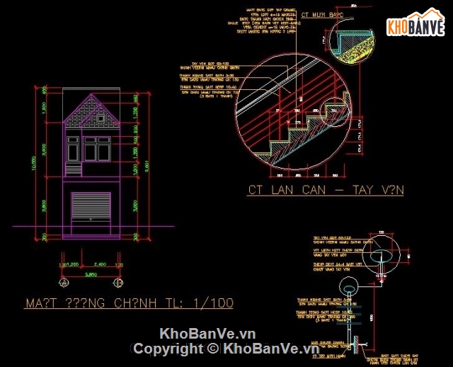 Bản vẽ nhà phố,kiến trúc 2 tầng,nhà phố 3.8x16m,bản vẽ nhà phố 2 tầng,mẫu nhà phố 2 tầng