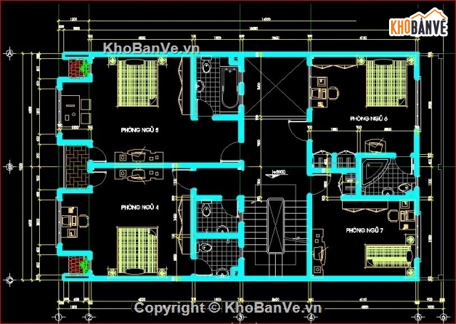 nhà phố kích thước 9x15m,Bản vẽ nhà phố,mẫu nhà phố 4 tầng,mẫu nhà phố song lập