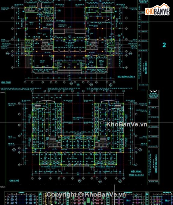 ký túc xá 10 tầng,file cad ký túc xá,ký túc xá file cad,autocad ký túc xá