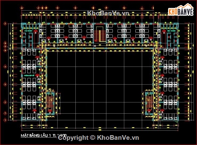 kiến trúc ký túc xá,mẫu ký túc xá đẹp,bản vẽ ký túc xá,file cad ký túc xá