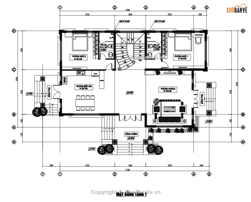 bản vẽ cad nhà 3 tầng,file cad nhà 3 tầng,bản vẽ nhà 3 tầng,filethietke nhà 3 tầng