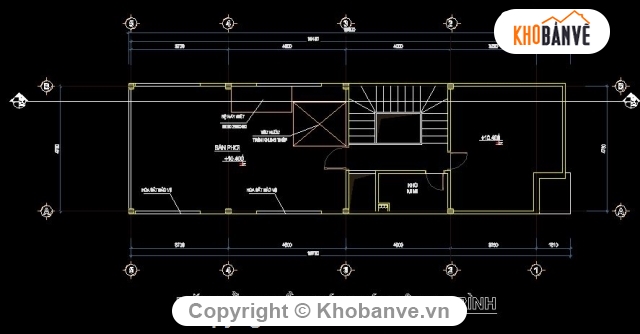 mẫu nhà 3 tầng,nhà kích thước 5x16m,nhà có phối cảnh 3D,bản vẽ nhà 3 tầng