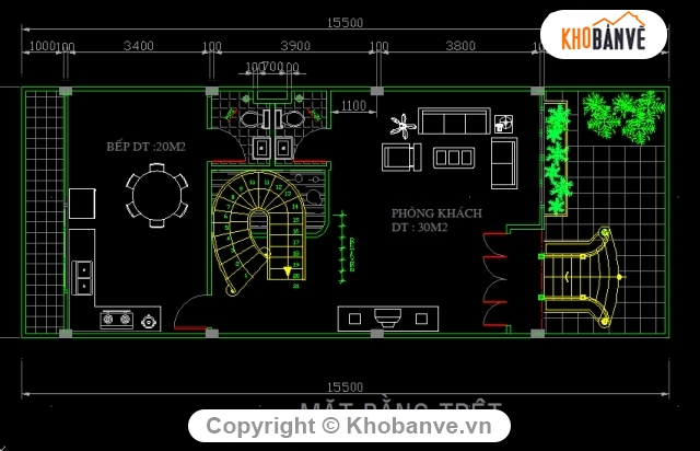 Nhà phố,mẫu nhà phố,bản vẽ nhà phố,nhà phố 6x15m