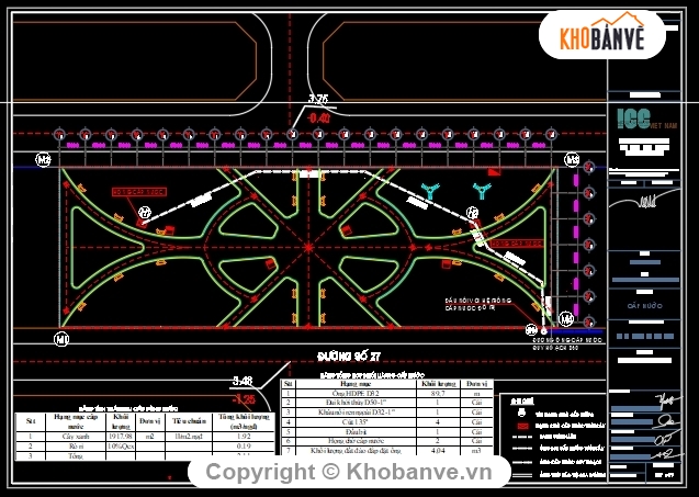 thiết kế bản vẽ thi công công viên,dự toán công viên,Hồ sơ thiết kế công viên cây xanh,Bản vẽ công viên