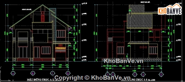 biệt thự 2 tầng đẹp,bản vẽ biệt thự 2 tầng đẹp nhất,bản vẽ cad biệt thự 2 tầng,biệt thự 2 tầng ở nông thôn,bản vẽ biệt thự 2 tầng ở nông thôn