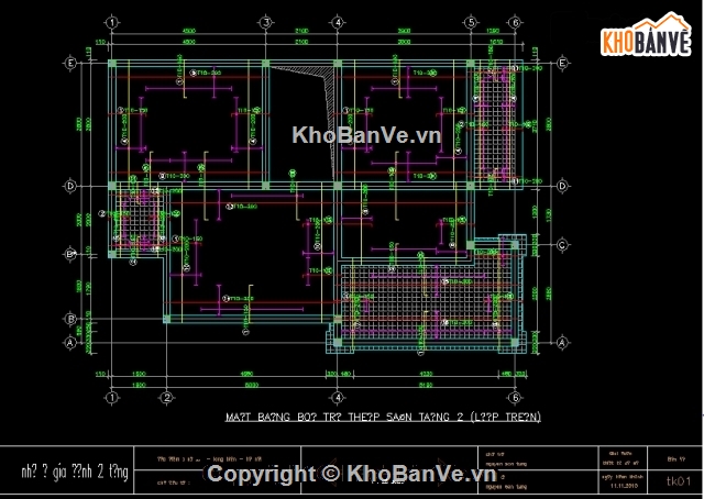 kiến trúc biệt thự,kết cấu biệt thự,biệt thự 2 tầng,nhà kích thước 7.7x12m,bản vẽ biệt thự 2 tầng,thiết kế biệt thự 2 tầng