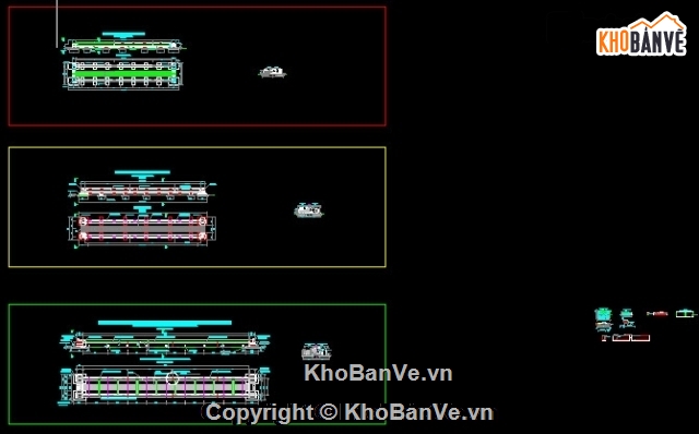 Bản vẽ thế kế cầu dầm,Bản vẽ cầu dầm,bản vẽ dầm bản 1 nhịp,cầu dầm bản 1 nhịp 24m