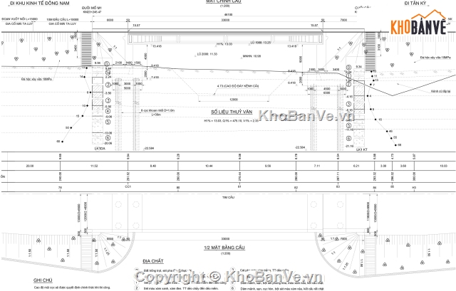 cầu dầm 1 nhịp L=33m khổ cầu 13m,Bản vẽ cầu dầm,cầu dầm I 33m,bản vẽ cầu dầm 1 nhịp