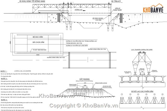 cầu dầm 1 nhịp L=33m khổ cầu 13m,Bản vẽ cầu dầm,cầu dầm I 33m,bản vẽ cầu dầm 1 nhịp