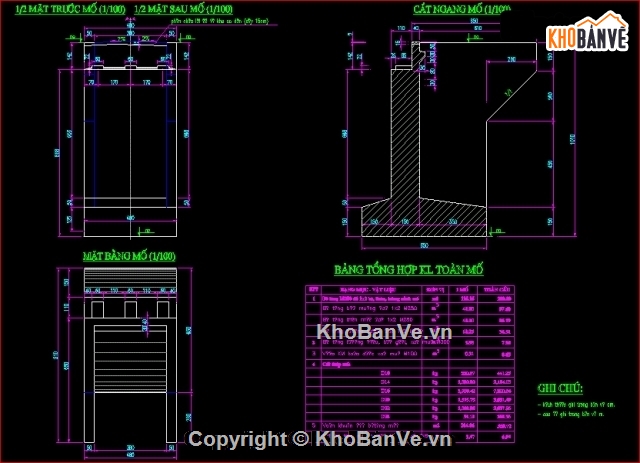 Bản vẽ cầu Sông Gia,thiết kế cầu Gia,file cad thiết kế cầu,thiết kế cầu sông gia