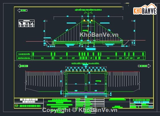 Bản vẽ cống hộp,cống hộp khổ cống B=3.5m,thiết kế cống hộp